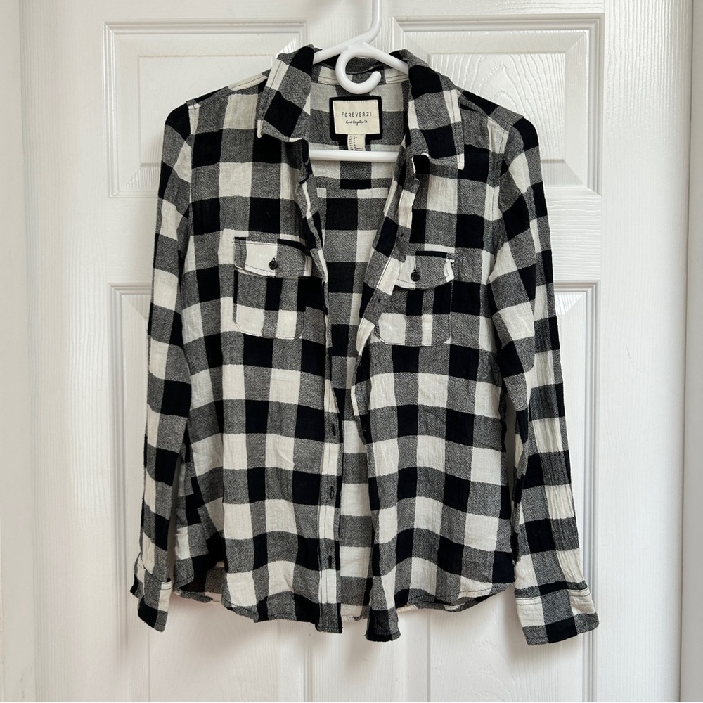 Black & White Flannel